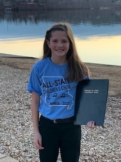 HV student participated in the Missouri All State Children's Choir